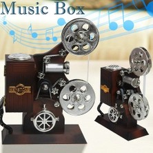 Uzman Toptan Mey Ithalat® Film Makinesi Görünümlü Müzik Kutusu