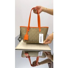 Pazarvia Shop Kol Çantası Modern Monogram