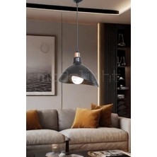 MarkEntegra Ag Lightdesign Siyah Sarkıt Avize Yatak Odası Salon Mutfak Koridor Lamba 22 AGNM41
