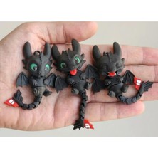 3D Home Toothless Anahtarlık Seti