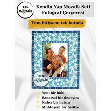 Zen Mozaik Mozaik Fotofraf Çerçevesi Yapım Seti - Eğlenceli Kendin Yap Sanat Etkinliği