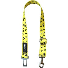Patimio Yellow Boom Evcil Hayvan Köpek Araba Emniyet Kemeri