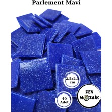 Zen Mozaik Sanatsal Mozaik Çalışmalarınız Için 25X25 mm (2,5x2,5 Cm) Renkli Cam Mozaik Taşı