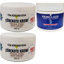Bezos Çörek Otu Kremi White Box 2 Adet 200 ml + Painclass Kuyruk Yağı Kremi 150 ml / Teskin Seti