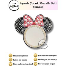 Zen Mozaik Ahşap Şablonlu Çocuk Mozaik Seti- Sanatsal Eğitici Oyuncak - Kendin Yap Seti