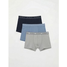 Lc Waikiki Yeni Sezon Standart Kalıp Pamuklu Esnek Boxer 3'lü