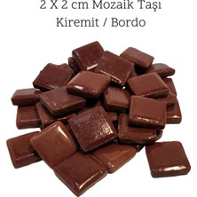 Zen Mozaik Sanatsal Mozaik Çalışmalarınız Için 1 cm Cam Mozaik Taşı - 10X10 mm - Açık Gri