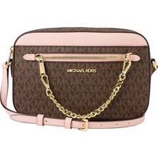 Michael Kors Jet Set Kadın Logolu Çapraz Omuz Çantası 35S1GTTC9B