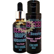Bezos L.xxx Erkeğe Özeı 3 Özelli Bakım Kremi 60 ml + Kadınlara Özel Uyarıcıdamıa 30 ml