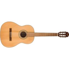 Kozmos Fender Cn-25 Ceviz Klavye Naturel Klasik Gitar