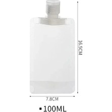 Eco Lounge 3 Adet 100ML Krem Şampuan Kabı Tekrar Kullanılabilir Set