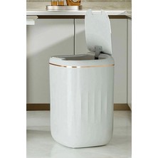 Eco Lounge Akıllı Teknolojik Çöp Kutusu Uv Işıklı Otomatik Aç Kapat Sensörlü Mutfak Banyo Ev 20L