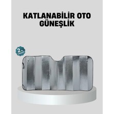 Eco Lounge Araba Güneşliği Alüminyum Yansıtıcı Yüzeyle Etkili Isı Koruması