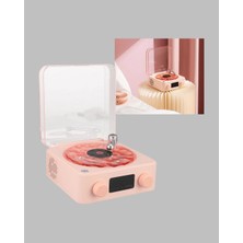 Eco Lounge Retro Kristal Netliğinde Ses – Gece Işıklı Retro Bluetooth Hoparlör