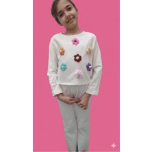 Daisy Çocuk Kazaği , Papatyalı, Kadife Kazak