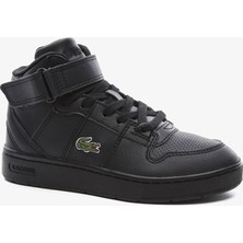 Lacoste Tramline Mid 0120 1 Suc Çocuk Siyah Sneaker