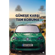 Eco Lounge Premium Büyük Boy Katlanır Oto Ön Cam Güneşliği Isı Yansıtıcı Uv Otomobil Aksesuarı