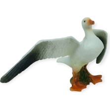 Renklime Hayvan Figürleri - Kuşlar - 20 cm Martı (Lisinya)