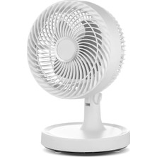 Eco Lounge 2200 Rpm Mini Masaüstü Vantilatör Sessiz ve Güçlü Hava Akışlı Fan