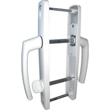 Pvc Wc Banyo Kapı Kolu Elit Beyaz