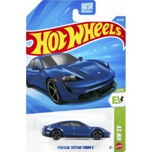 Hot Wheels Tekli Arabalar Porsche  Taycan Turbo S - JJL01 (Kısa Kart)