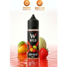 Wild Lady - Premium Likit Aroma 60ML/3MG - Mango, Kavun, Buz - E Likit Tatlandırıcı