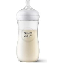 Doğal Tepkili Biberon, 330 Ml, 3 Ay+, Akıtmaz Emzik, Kolik ve Gaz Önleyici, Bpa Içermez, SCY906/01