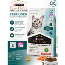 Purina Pro Plan Sterilised Somonlu Yetişkin Kedi Maması 3 kg Actiprotect