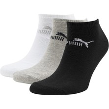 Puma Sneaker-V 3P Unisex Çok Renkli Günlük Stil Çorap 88749704