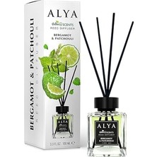 Bergamot & Patchouli Bambu Çubuklu Oda Kokusu - Bergamot & Paçuli Kokusu