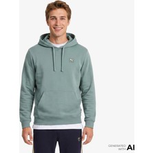 Puma Ess Elevated Tr Erkek Yeşil Sweatshirt.30
