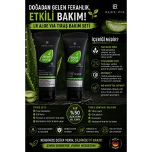 Lr Tıraş Jeli ve Tıraş Sonrası Nemlendirici Yatıştırıcı
