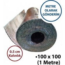 Markaflex 1 Metre  Kalorifer Peteği Arkası Isı Yalıtım ve Izolasyon Levhası Radyatör Arkalığı Yalıtım Malzemesi