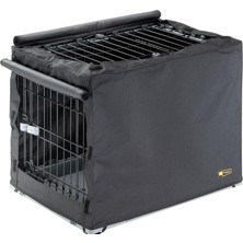 Ferplast Superıor 75 Katlanır Köpek Kafesi Örtüsü, Su Geçirmez, Rüzgar Geçirmez, Çizilmeye Dayanıklı Kumaş 75 x 51X Y 55 cm