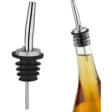 4 Adet Paslanmaz Çelik Yağdanlık Ucu,bar,restorant,cafe Ev Için Yağdanlık ve Şişe Tıpası Tapa Sirkelik Limonluk Yağlık (4)
