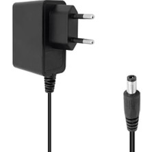 5 Volt - 2 Amper Androıd Tv ve Google Tv Uyumlu 5.5 * 2.1 Uçlu Yerli Üretim Plastik Kasa Priz Tipi Adaptör