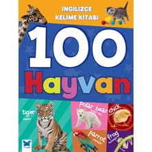 Mavi Kelebek Yayınları Ingilizce Kelime Kitabı- 100 Hayvan