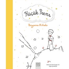 1001 Çiçek Kitaplar Küçük Prens - Boyama Kitabı