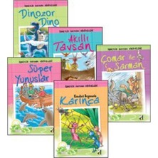 Damla Yayınevi Ibretlik Hayvan Hikayeleri (5 Kitap Takım)