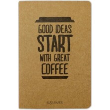 Ela's Paper Coffee Good Ideas - Defter