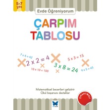Mavi Kelebek Yayınları Evde Öğreniyorum - Çarpım Tablosu