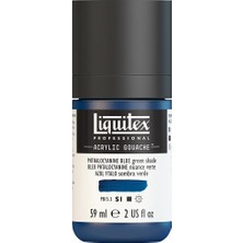 Liquitex : Professional : Akrilik Guaj Boya : 59 ml : Phthalo Blue Green Shade