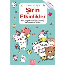 1001 Çiçek Kitaplar Çocuklar Için Şirin Etkinlikler - Çıkartmalı