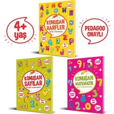 Dokuz Çocuk Yayınları Konuşan Etkinlikler Serisi (4+ Yaş) (3 Kitap Takım)