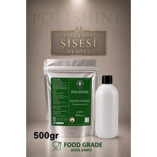 Polishine Diatom Toprağı 500gr/ Tahtakurusu, Bit ve Parazit Tozu  Yürüyen Haşereler İçin/  Kalsine Edilmemiş  1 Mikron