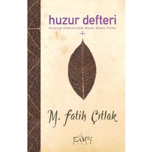 Sufi Kitap Huzur Defteri