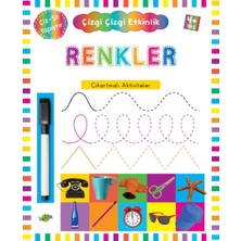 Kukla Yayınları Çizgi Çizgi Etkinlik - Renkler (4+ Yaş)