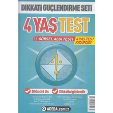 Adeda Yayıncılık Dikkati Güçlendirme Seti 4 Yaş Test
