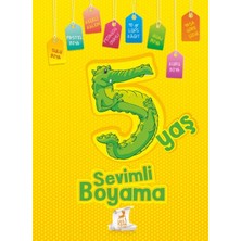 Ren Kitap Sevimli Boyama 5 Yaş