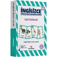 Yeti Kitap Ingilizce Kelime Kartları - Hayvanlar